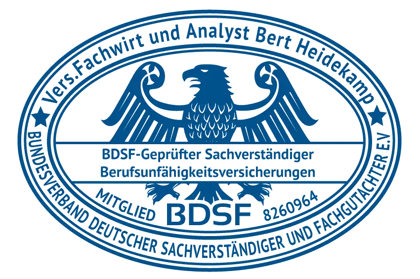 Heidekamp BDSF Stempel Blau